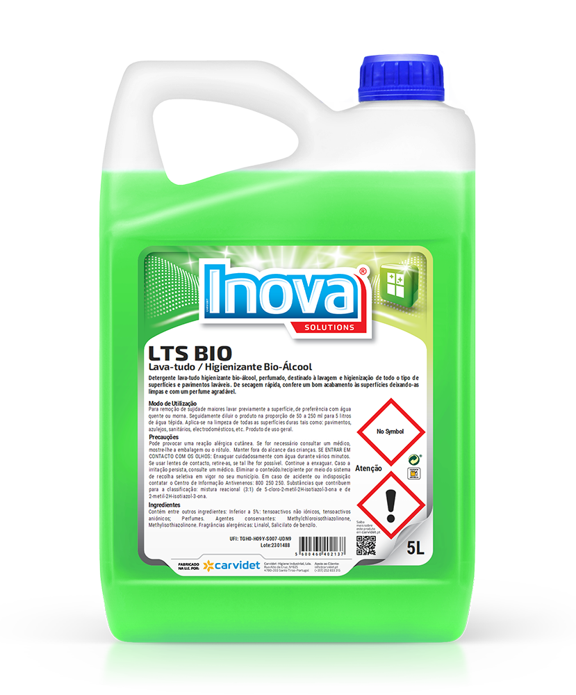 [CARV006597-DGC211.13] LTS BRILL, 5 litros: Detergente abrilhantador perfumado para pavimentos I INOVA (cópia)