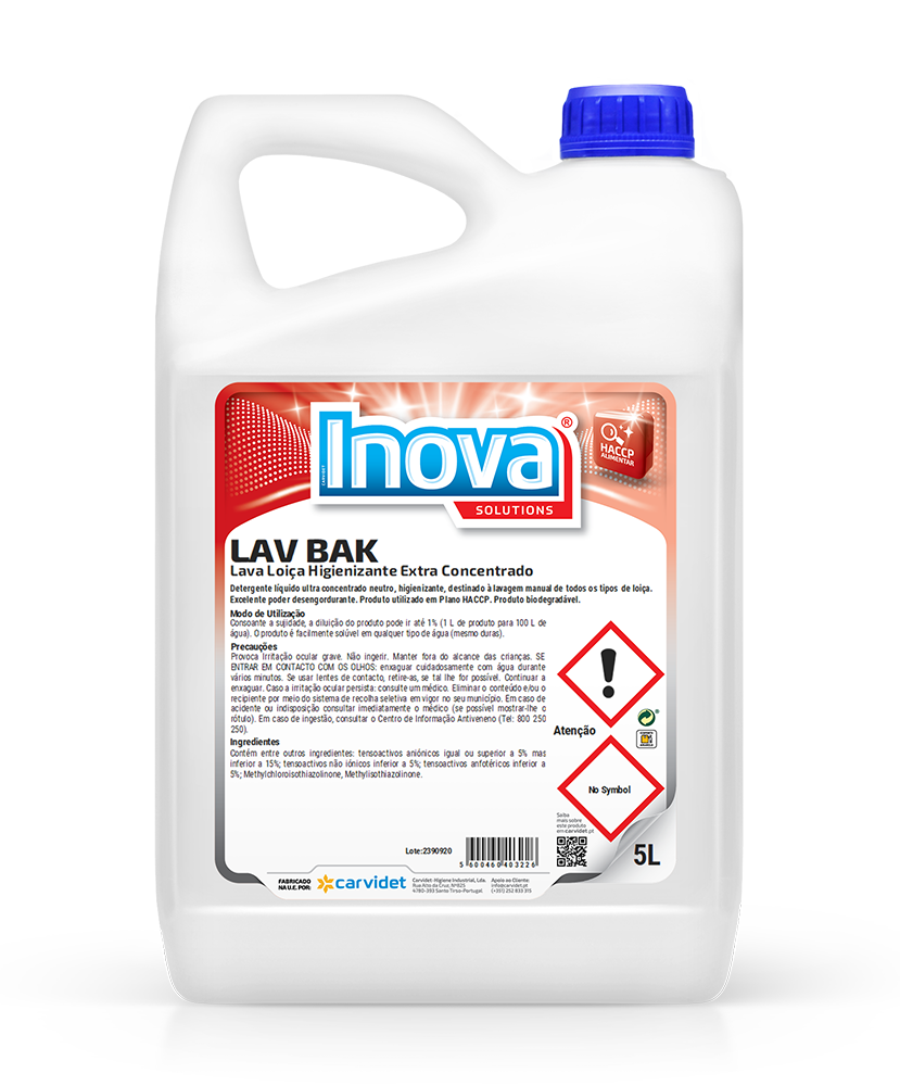 [CARV006604-DGI6121] LAV NEUTRO, 5 litros: Lava loiça manual isento de perfumes e corantes I INOVA (cópia)