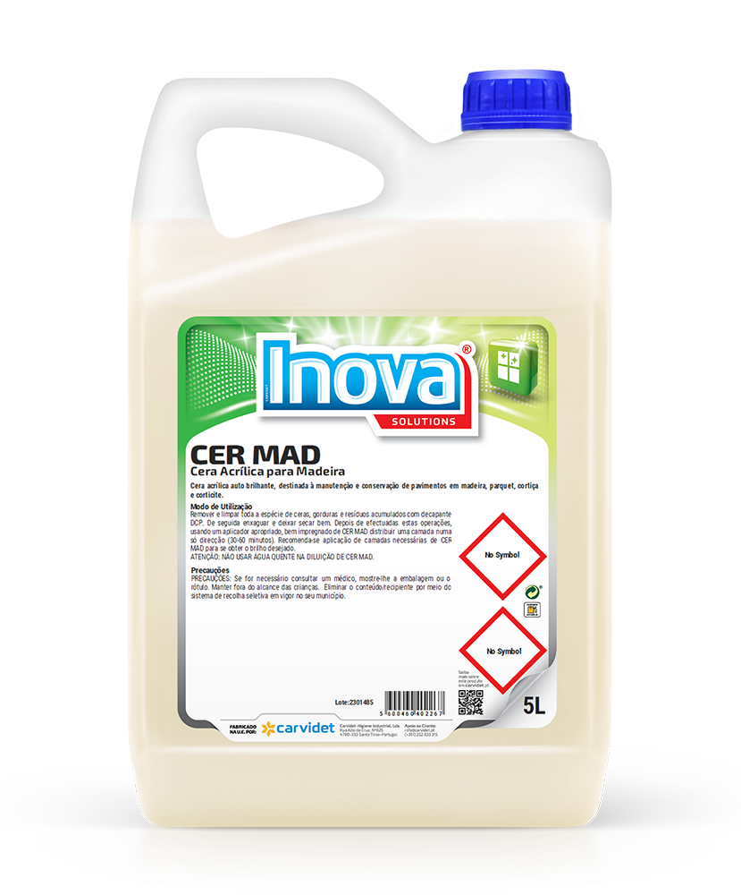 [CARV006611-DGI2511] CER MAD, 5 litros: Cera acrilica para madeiras I INOVA