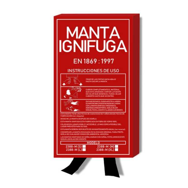 [P6630] Manta Ignífuga, 100x100 cm