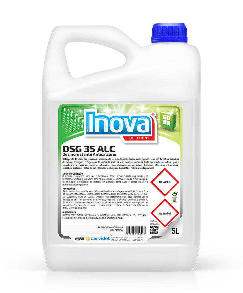 [CARV006635-DGI2731] WC GEL, 5 litros: Detergente desincrustante em gel perfumado I INOVA (cópia)