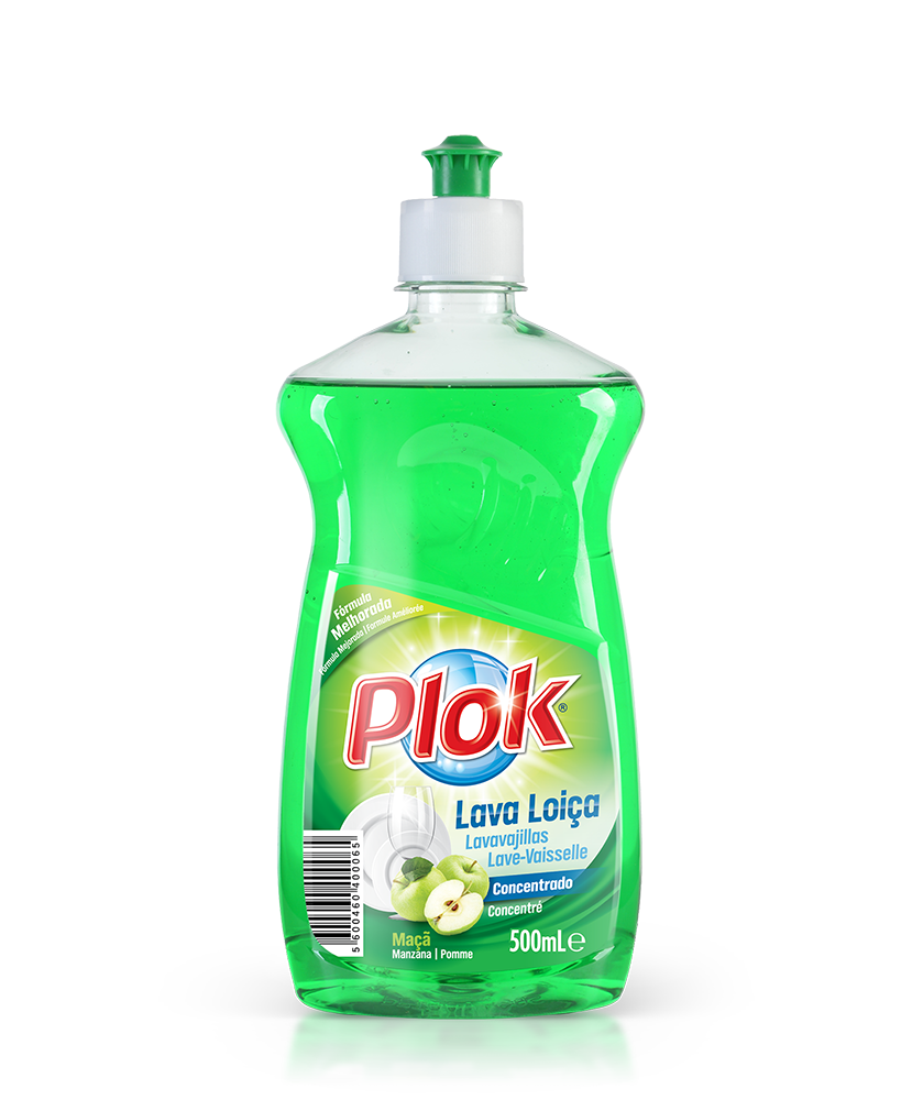 [CARV006686-DGD11205] Lava Loiça concentrado maça, 500 ml: Detergente Lava Loiça concentrado maça I PLOK