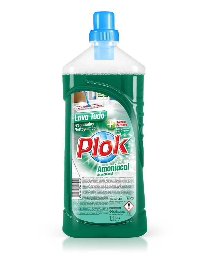 [CARV006690-DGD211015] Lava tudo amoniacal, 1500 ml: Detergente de limpeza amoniacal I PLOK