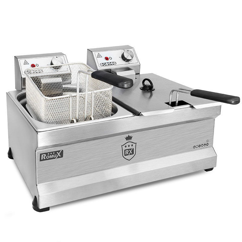 [ROMU7395] Fritadeira elétrica 10 litros, com torneira I Romux (cópia) (cópia) (cópia) (cópia)