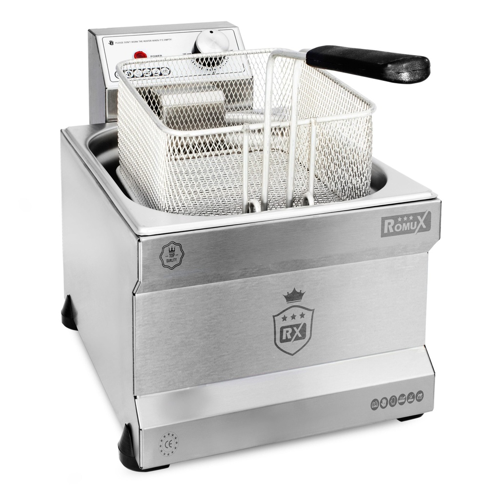 [ROMU7398] Fritadeira elétrica 10 litros, com torneira I Romux (cópia) (cópia) (cópia) (cópia) (cópia) (cópia) (cópia)