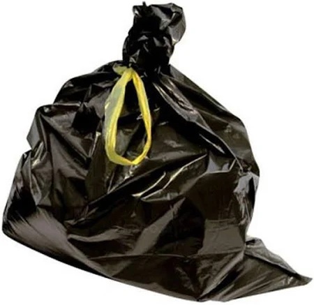 Saco de Lixo Doméstico I Fecho-Fácil I AD Preto 70x80 I 15 sacos I 25 rolos caixa I 60 Litros
