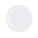 Prato raso 23 cm em porcelana, Linha BASIC - QUID