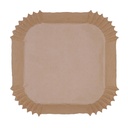 Cesto em papel para Air Fryer I 20x4,5 cm (50 Folhas) I QUID