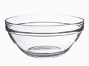 Taça saladeira em vidro transparente, 10,5 cm I Pasabahce