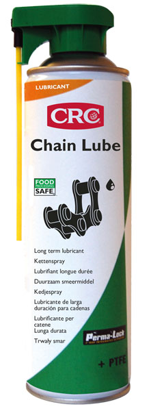 [CRC007745-1032574] Chain lube H1, 500 ml: Lubrificante de espuma para correntes de longa duração com PTFE I CRC
