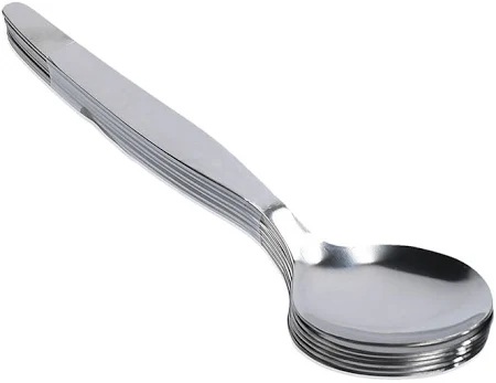 [JOMA007893] Colher de sobremesa em inox liso, linha modelo II I JOMAFE
