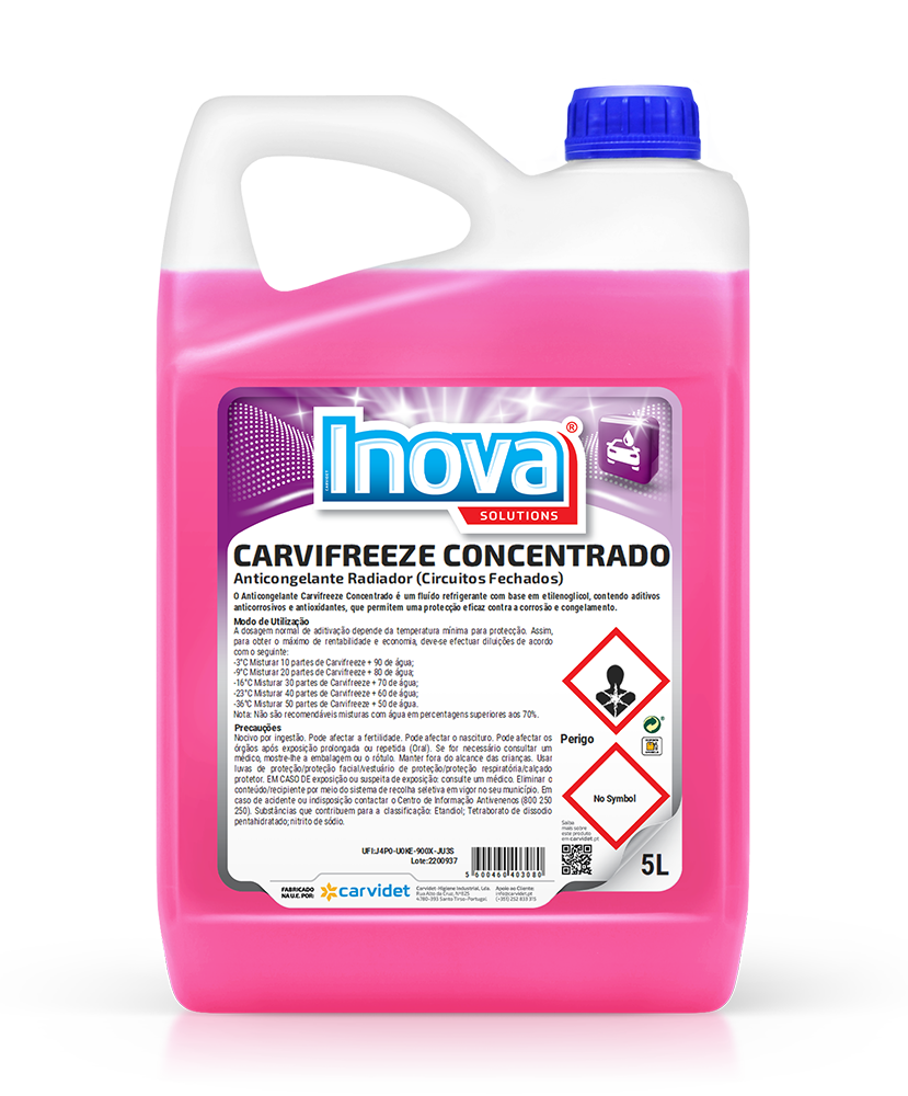[CARV007959-DGI5251] Carvifreeze 30%, 5L: Anticongelante Radiador 30% (rosa brilhante) | INOVA (cópia)