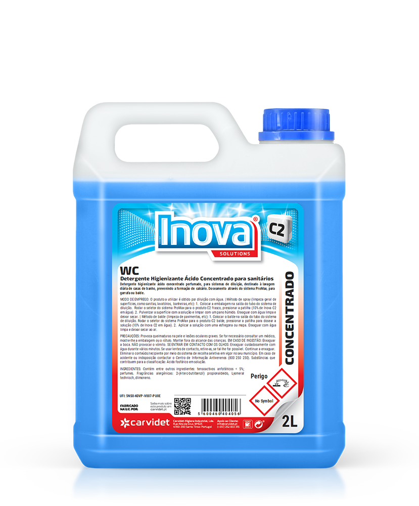 [CARV008134-DSD15112] C1-LT Lavanda, 2 litros: Lava tudo concentrado perfumado para superfícies laváveis I INOVA (cópia)