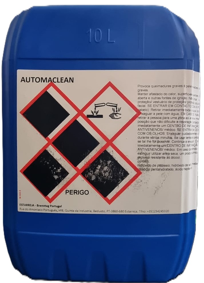 [BREN008224] AUTOMACLEAN, 10 kg: Detergente para sistemas automáticos de lavagem de materiais e utensílios em circuito fechado I BRENNTAG