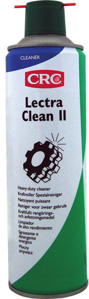 [CRC008891-1030624] Lectra Clean II 500Ml: Produto de limpeza solvente com elevado ponto de inflamação para contaminantes pesados em peças mecânicas I CRC