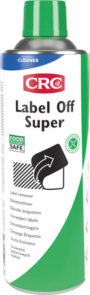 [CRC008911-1031377] Label Off Super, 400 ml: Mistura de solventes concebida para a remoção de etiquetas de papel autoadesiva I CRC