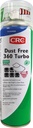 Dust Free 360 turbo, 250 ml: Gás liquefeito de alta pressão, inerte, remove o pó e os detritos soltos I CRC
