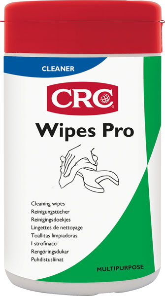[CRC008940-1030238] Wipes Pro, 100 unidades: Toalhetes de limpeza contém 1 amaciador de pele para substituir os óleos naturais removidos durante a limpeza I CRC
