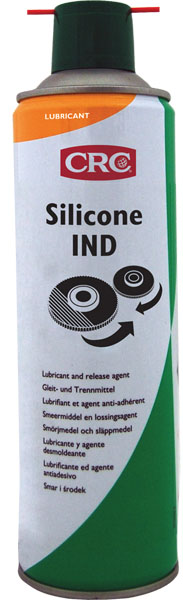 [CRC008962-1031591] Silicone Ind 500Ml: Lubrificante de silicone de uso geral para lubrificação de plástico I CRC