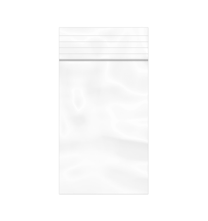 [MACA009006] Saco com fecho pressão ZIP I Saco de amostra 10x10 cm I Caixa de 1000 sacos I (Preço de venda cada 100 sacos)