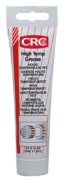 [CRC009034-1030701] High Temp Grease 100ml: Massa lubrificante de lítio para aplicações de baixa velocidade I CRC