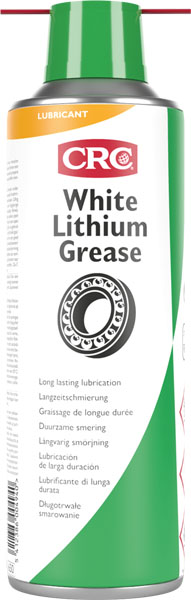 [CRC009045-1030669] White Lityium Grease 500ml: Massa lubrificante branca com consistência suave I CRC