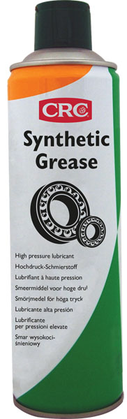 [CRC009046-1031595] Synthetic Grease 500ml: Massa lubrificante sintética p/ uso geral I CRC