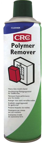 [CRC009068-1032097] Polymer Remover, 400ml: Mistura de solventes para utilização em moldes e matrizes muito sujos I CRC