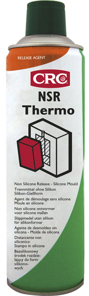 [CRC009079-1032122] NSR tHERMO 500ML: Desmoldante semipermanente s/ silicone formulado p/ uma grande variedade termoendureciveis I CRC