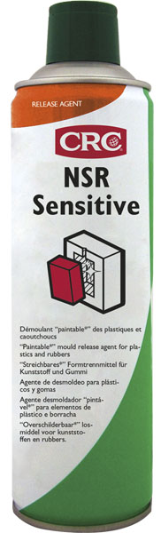 [CRCOO9086-1032095] NSR Sensitive 500ml: Desmoldante s/silicone s/transferência p/plásticos I CRC