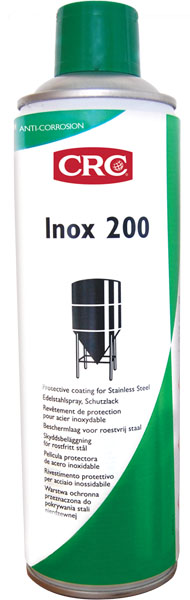 [CRC009145-1031408] Inox 200 500ml: Revestimento protetor monocomponente c/aspeto de aço inoxidável I CRC