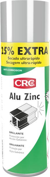 [CRC009158-1030752] Alu Zinc 500ml: Combate o óxido e a corrosão pela ação galvânica I CRC