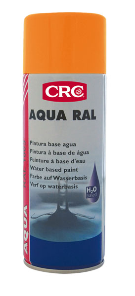 [CRC009191-1030226] Aqua Ral 2000 400ml: Tinta de secagem rápida, resistente aos raios UV I CRC