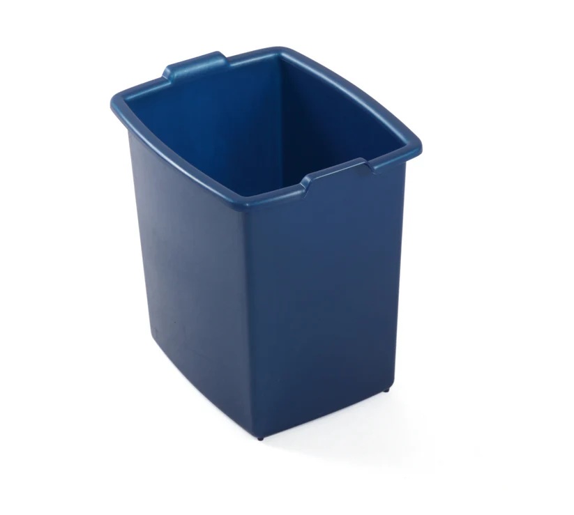 [DOMP009196-593] Balde do lixo com tampa basculante| Capacidade 26 L (cópia) (Azul)