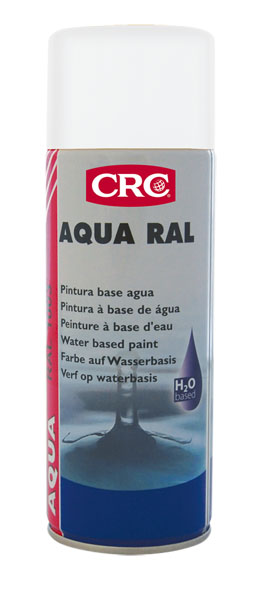 [CRC009210-1031361] Aqua Ral 9016 banco, 400ml: Tinta de secagem rápida flexivel resistente aos raios UV I CRC