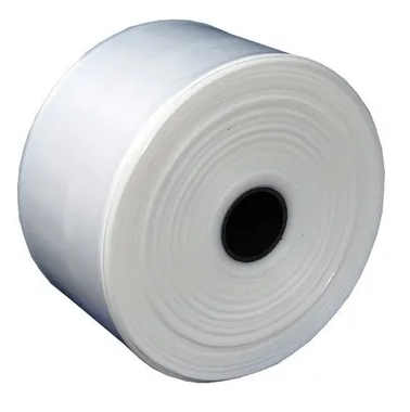 [MACA009295-09MBD2004] Rolo manga plástica em cristal transparente I 20 cm I micragem: 0,04 I rolo +/- 10 kg (Preço ao kg)