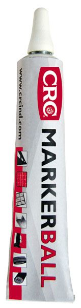 [CRC009308-1030451] Marker Ball, Branco: Caneta multiusos de tinta acrílica I CRC