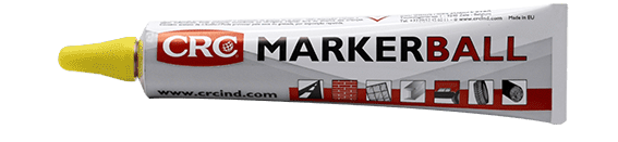 [CRC009309-1030455] Marker Ball, Amarelo : Caneta multiusos de tinta acrílica I CRC
