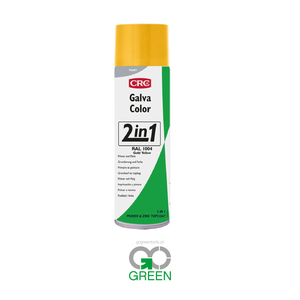 [CRC009314-1030838] Acrylic Paint Amarelo 1004 400ml: Tinta que protege a superfície e dá cor intensa I CRC