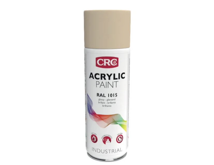 [CRC009315-1030848] Acrylic Paint Beige 1015, 400ml: Tinta que protege a superfície e dá uma cor intensa I CRC