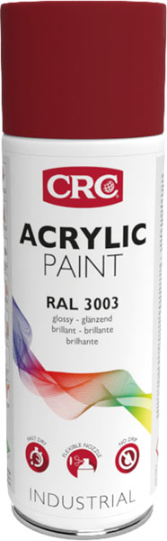 [CRC009329-1030875] 03 Vermelho 400ml: Tita que protege a superfície e dá uma cor intensa I CRC