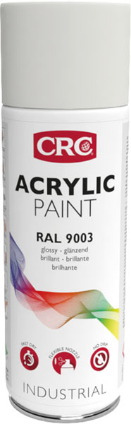 [CRC009361-1031325] Marker Paint 9003 Branco 400ml: Tinta que protege a superfície e dá uma cor intensa I CRC