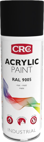 [CRC009362-1030813] Marker Paint 9005 Preto 400ml: Tinta que protege a superfície e dá uma cor intensa I CRC