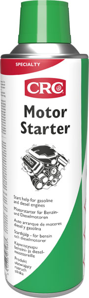 Motor Starter 500ml: Fluido de arranque do motor c/lubrificante I CRC