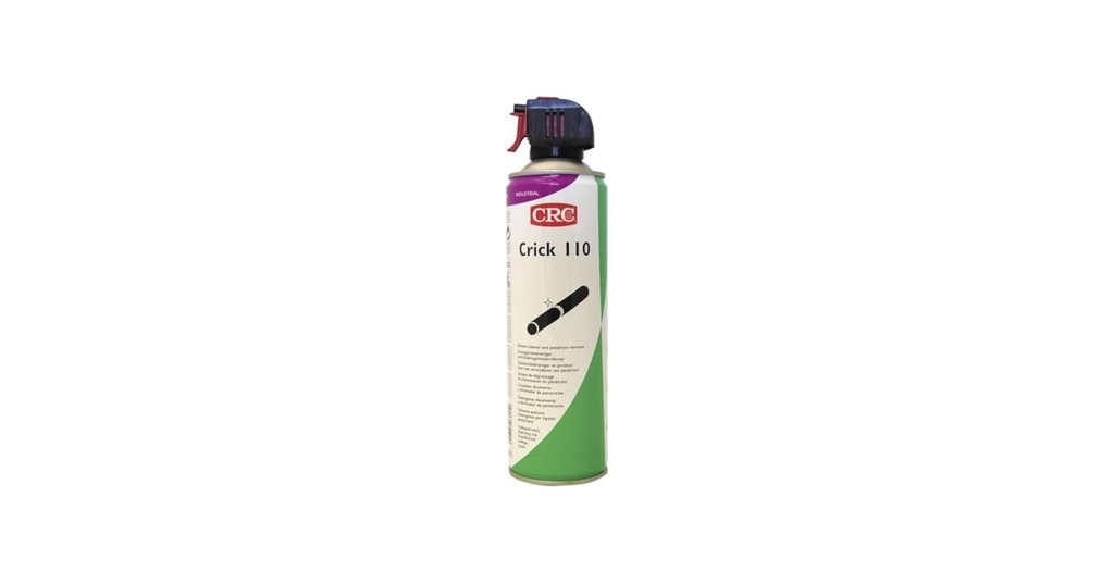 [CRC009401-1030756] Crick 110 500ml: Produto de limpeza com solvente prepara a superfície p/ensaio