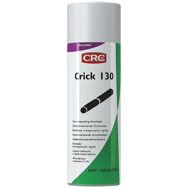 [CRC009403-1030412] Crick 130 500ml: Revelador que torna visìveis a sfissuras e as falhas assinaladas I CRC