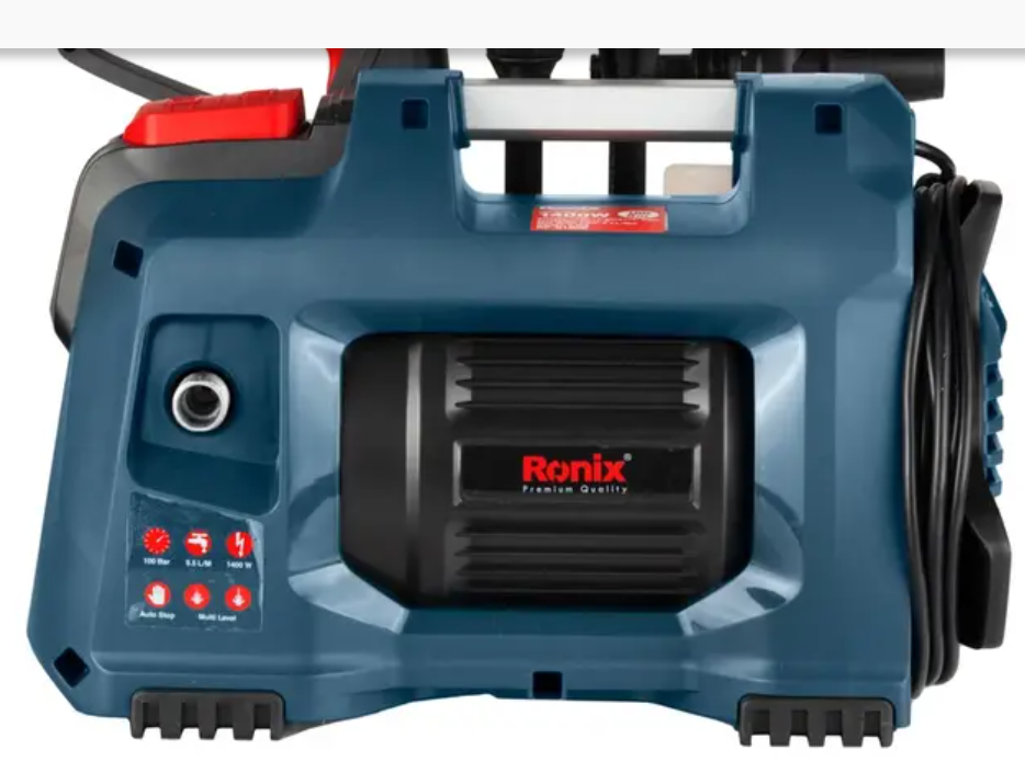 [RONIX009428-RPU100C] Lavadora de alta pressão I 100 Bar I 1400W I modelo RP U100C I RONIX