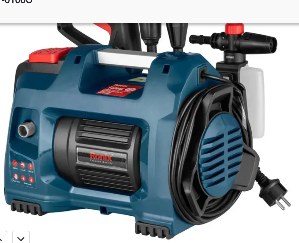 [RONIX009430-RP0100C] Lavadora de alta pressão I 150 Bar I 1800W I modelo RP U150 I RONIX (cópia) (cópia) (cópia)