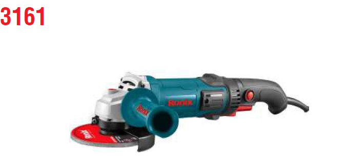 Rebarbadora elétrica I 1200W-115mm-240V I modelo 3161 I RONIX