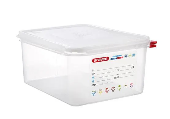 [ARAV009551-03034] Caixa Hermética Polipropileno 1/2, 325mm x 265mm x 150mm, 10 litros ARAVEN